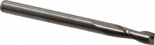M.A. Ford 12112500 Square End Mill 1/8'' Dia, 3/8'' LOC, 1/8'' Shank Dia, 1-1/2'' OAL, 2 Flutes, Solid Carbide