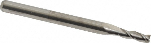 M.A. Ford 11609370 Square End Mill 3/32" Dia, 9/32" LOC, 3 Flute, Solid Carbide