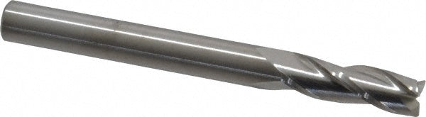 M.A. Ford 11625000 Square End Mill 1/4" Dia, 3/4" LOC, 3 Flute, Solid Carbide