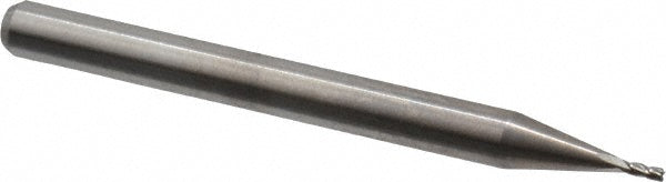 M.A. Ford 11103120 Square End Mill 0.0313" Dia, 0.0781" LOC, 4 Flute, Solid Carbide