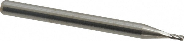 M.A. Ford 11104680 Square End Mill 0.0469" Dia, 0.1094" LOC, 4 Flute, Solid Carbide