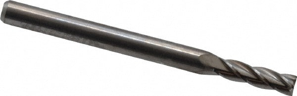 M.A. Ford 11110930 Square End Mill 7/64" Dia, 3/8" LOC, 4 Flute, Solid Carbide