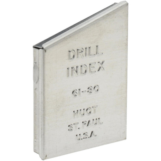 Huot 10400 #80 to #61 Drill Bit Index
