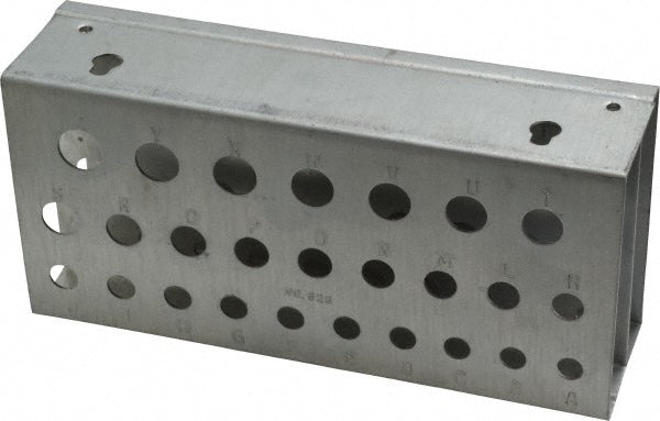 Huot 11850 Letter A to Z Drill Bit Block