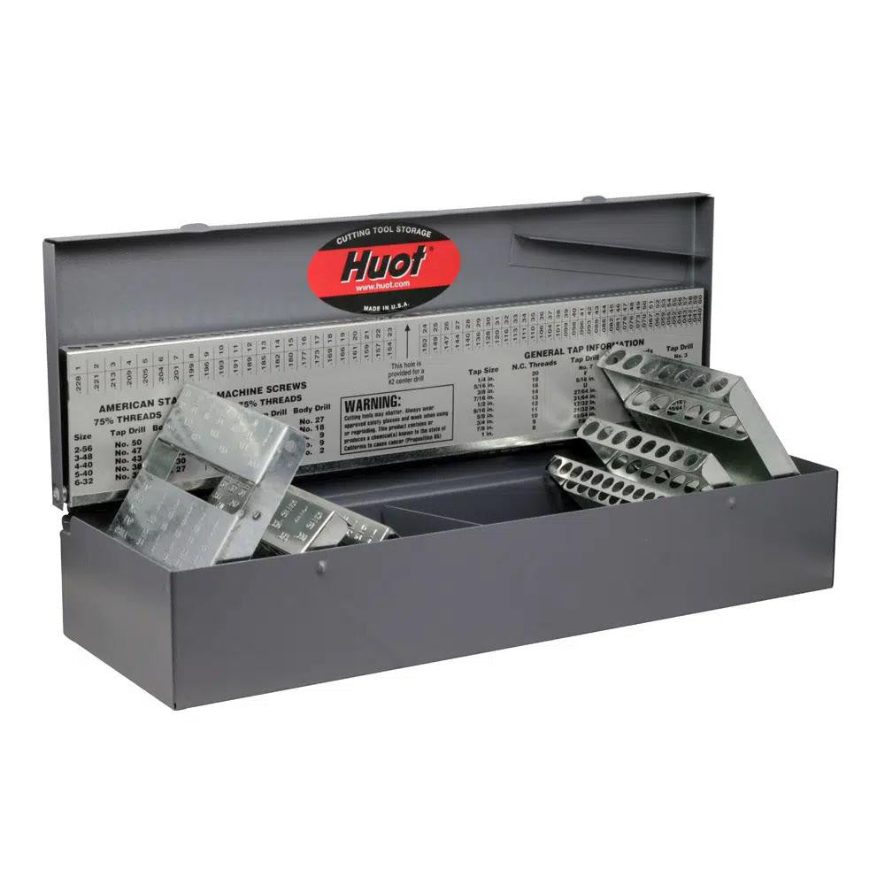 Huot 11700 1/16 to 1/2" Drill Bit Index