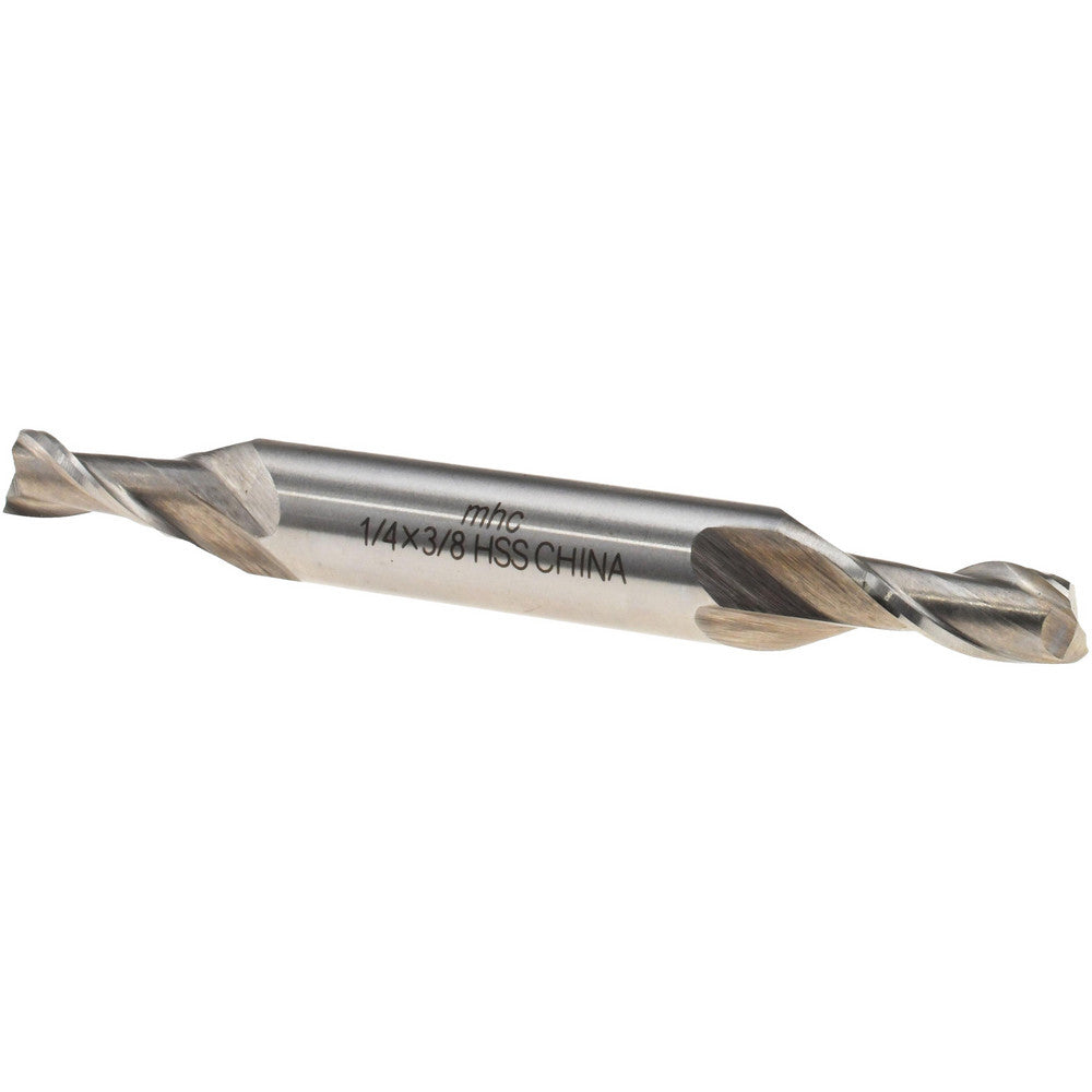 Value Collection 720-2024 Square End Mill 1/4" Dia, 1/2" LOC, 2 Flute, High Speed Steel