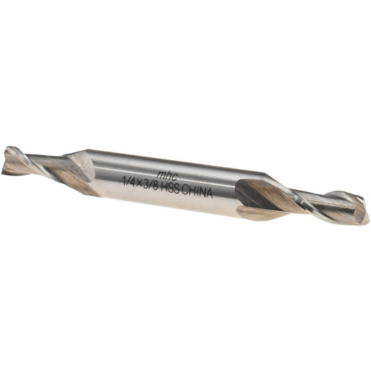 Value Collection 720-2024 Square End Mill 1/4" Dia, 1/2" LOC, 2 Flute, High Speed Steel