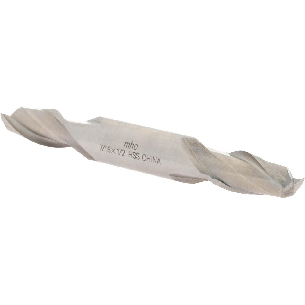 Value Collection 720-2048 Square End Mill 7/16" Dia, 13/16" LOC, 2 Flute, High Speed Steel