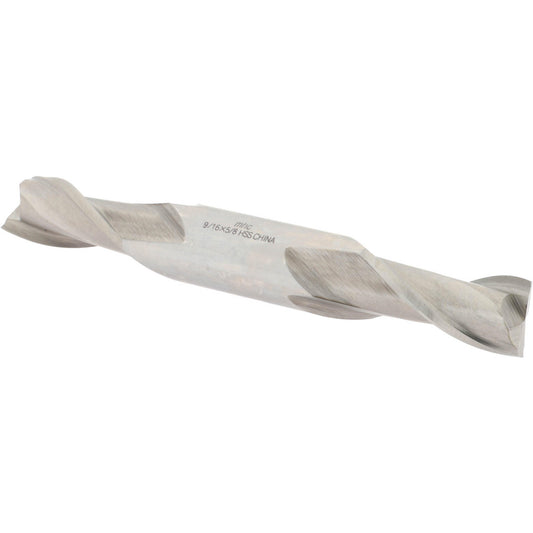 Value Collection 720-2060 Square End Mill 9/16" Dia, 1-1/8" LOC, 2 Flute, High Speed Steel