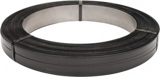 DUBOSE STRAPPING 10638 Steel Strapping 3/4" Wide, 1,649' Long, 0.025" Thick, Oscillated Coil