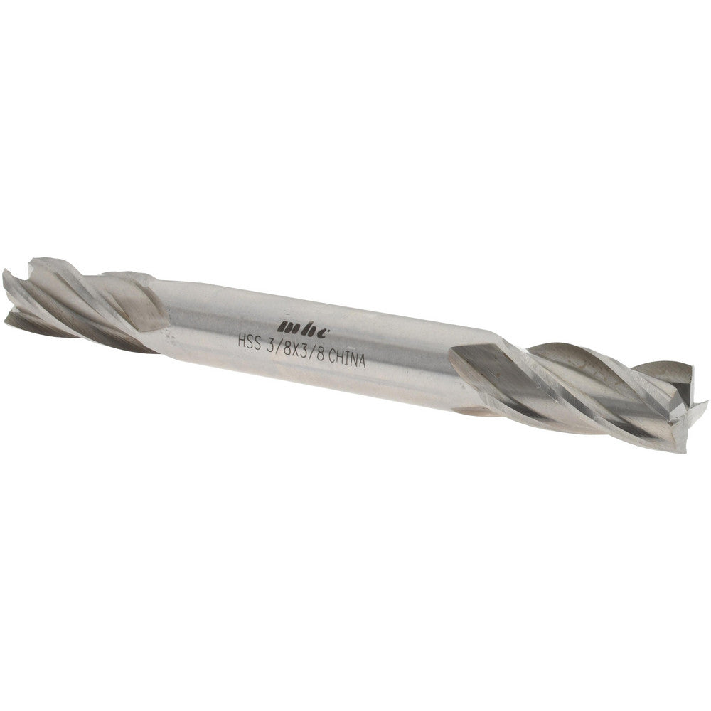 Value Collection 720-4036 Square End Mill 3/8" Dia, 3/4" LOC, 4 Flute, High Speed Steel