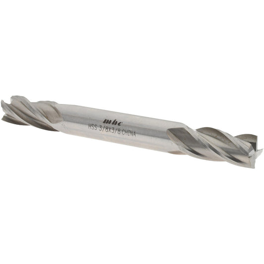 Value Collection 720-4036 Square End Mill 3/8" Dia, 3/4" LOC, 4 Flute, High Speed Steel