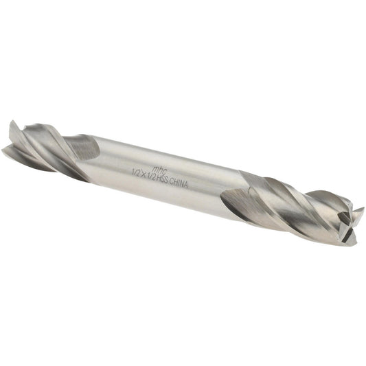 Value Collection 720-4052 Square End Mill 1/2" Dia, 1" LOC, 4 Flute, High Speed Steel