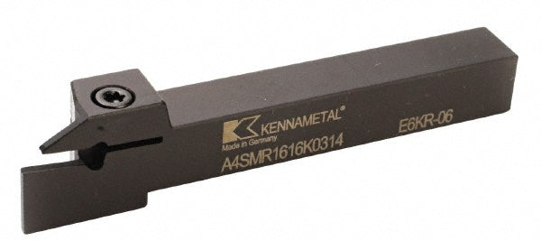 Kennametal 1949635 Indexable Grooving-Cutoff Toolholder A4SMR2020K0314, 3 mm Min Groove Width, 14 mm Max Depth of Cut, Right Hand