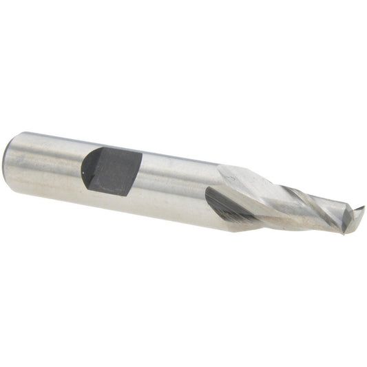 Value Collection 720-1017 Square End Mill 1/4" Dia, 1/2" LOC, 2 Flute, High Speed Steel