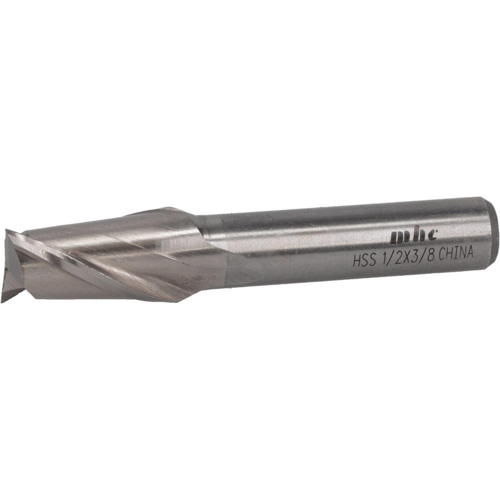 Value Collection 720-1041 Square End Mill 1/2" Dia, 13/16" LOC, 2 Flute, High Speed Steel