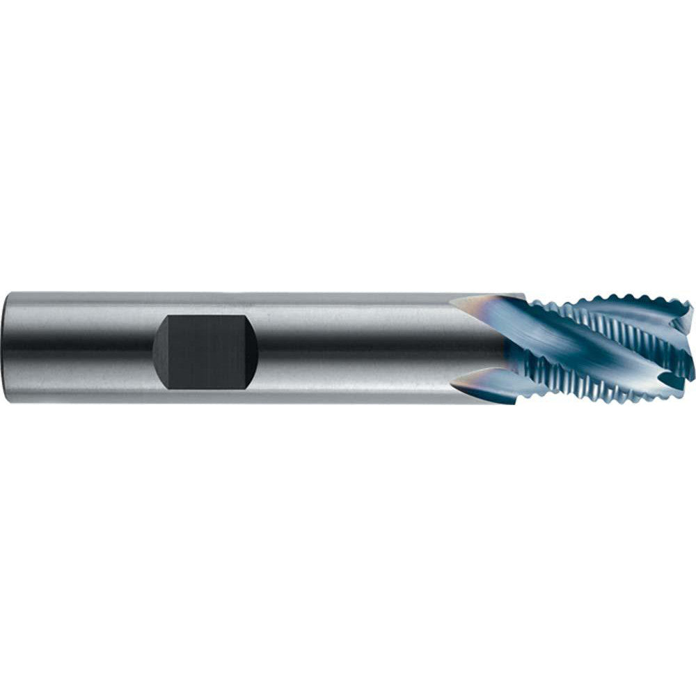 RobbJack STR-401-08-A Square End Mill 1/4'' Dia, 1/2'' LOC, 1/4'' Shank Dia, 2-1/2'' OAL, 4 Flutes, Solid Carbide