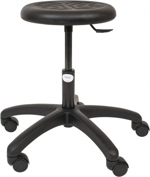 Brewer Design PR-1-C Swivel & Adjustable Stool Polyurethane, Black