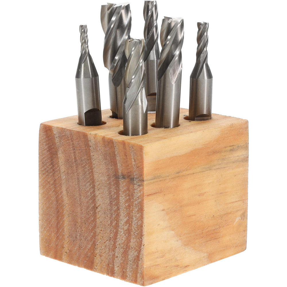 Value Collection 320-2016 End Mill Set 4 Flute, Square End
