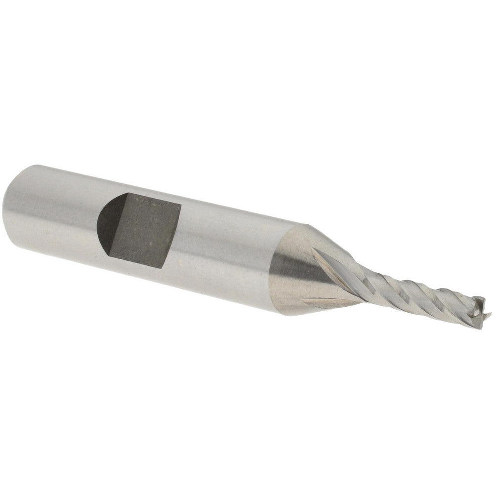 Value Collection 720-3003 Square End Mill 1/8" Dia, 3/8" LOC, 4 Flute, High Speed Steel