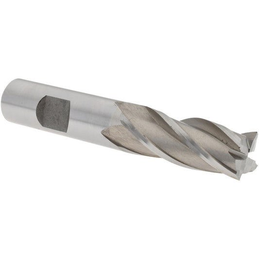 Value Collection 720-3055 Square End Mill 5/8" Dia, 1-5/8" LOC, 4 Flute, High Speed Steel