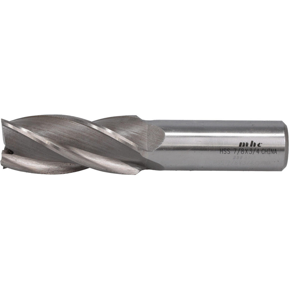 Value Collection 720-3085 Square End Mill 7/8" Dia, 1-7/8" LOC, 4 Flute, High Speed Steel