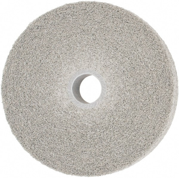 3M 7000000734 Deburring Wheel 6" Dia, 1" Face Width, 1" Hole, Density 8, Aluminum Oxide