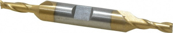 Value Collection 722-2016 Square End Mill 3/16" Dia, 7/16" LOC, 2 Flute, High Speed Steel