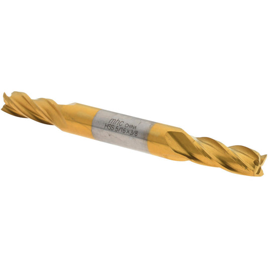 Value Collection 722-4028 Square End Mill 5/16" Dia, 3/4" LOC, 4 Flute, High Speed Steel