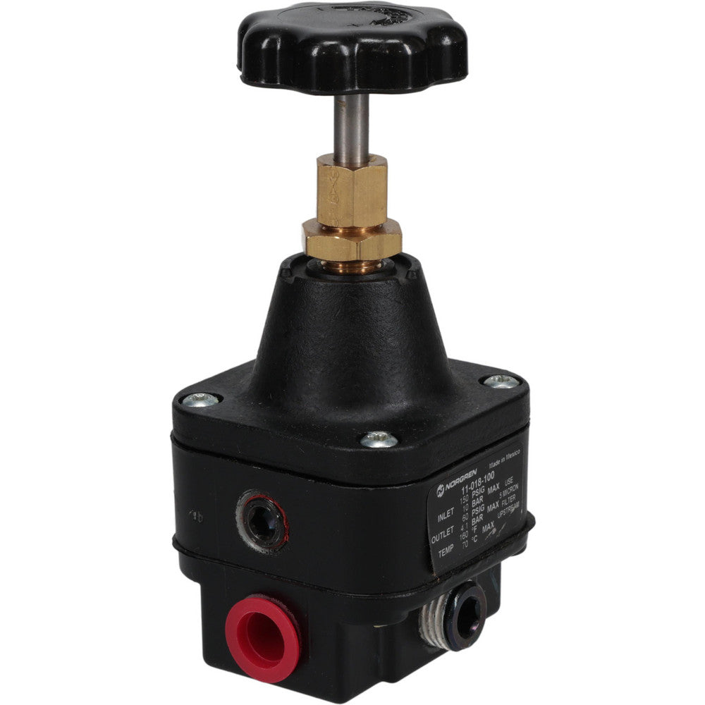 Norgren 11-018-100 Compressed Air Regulator 1/4" NPT, 150 Max psi, Precision Constant Bleed