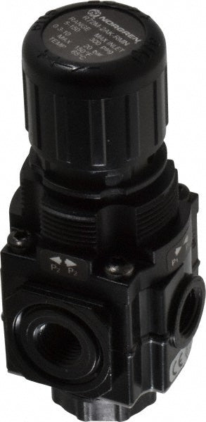 Norgren R72M-2AK-RMN Compressed Air Regulator 1/4" NPT, 290 Max psi, Manifold Air
