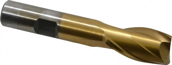 Value Collection 722-1051 Square End Mill 5/8" Dia, 1-1/8" LOC, 2 Flute, High Speed Steel