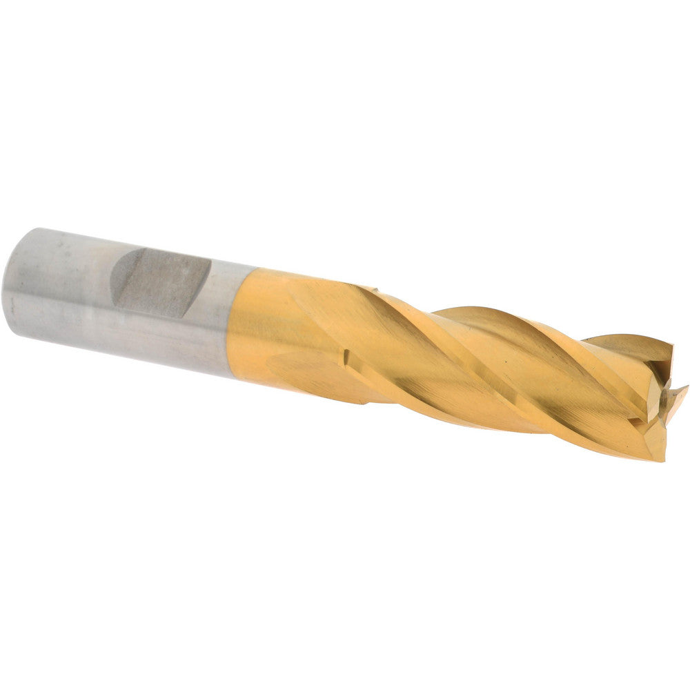 Value Collection 722-3055 Square End Mill 5/8" Dia, 1-5/8" LOC, 4 Flute, High Speed Steel