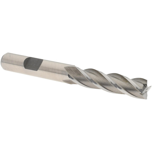 Value Collection 720-3505 Square End Mill 3/8" Dia, 1-1/2" LOC, 4 Flute, High Speed Steel