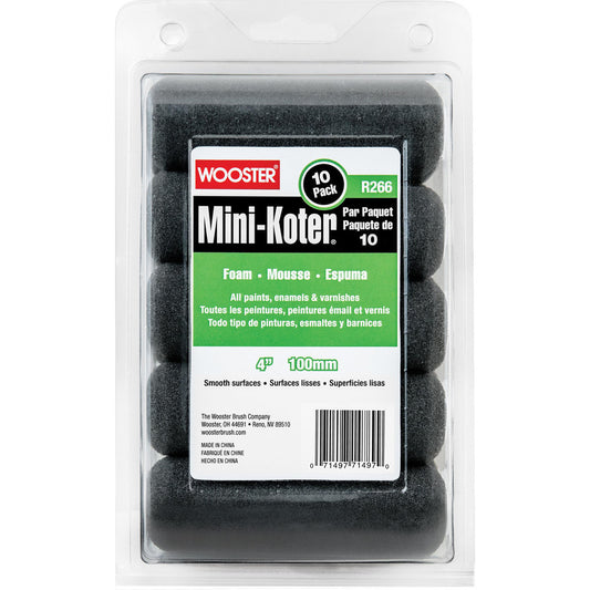 Wooster Brush R166-4 Mini Roller Cover 4" Wide