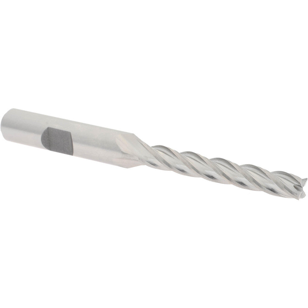 Value Collection 720-3601 Square End Mill 1/4" Dia, 1-3/4" LOC, 4 Flute, High Speed Steel