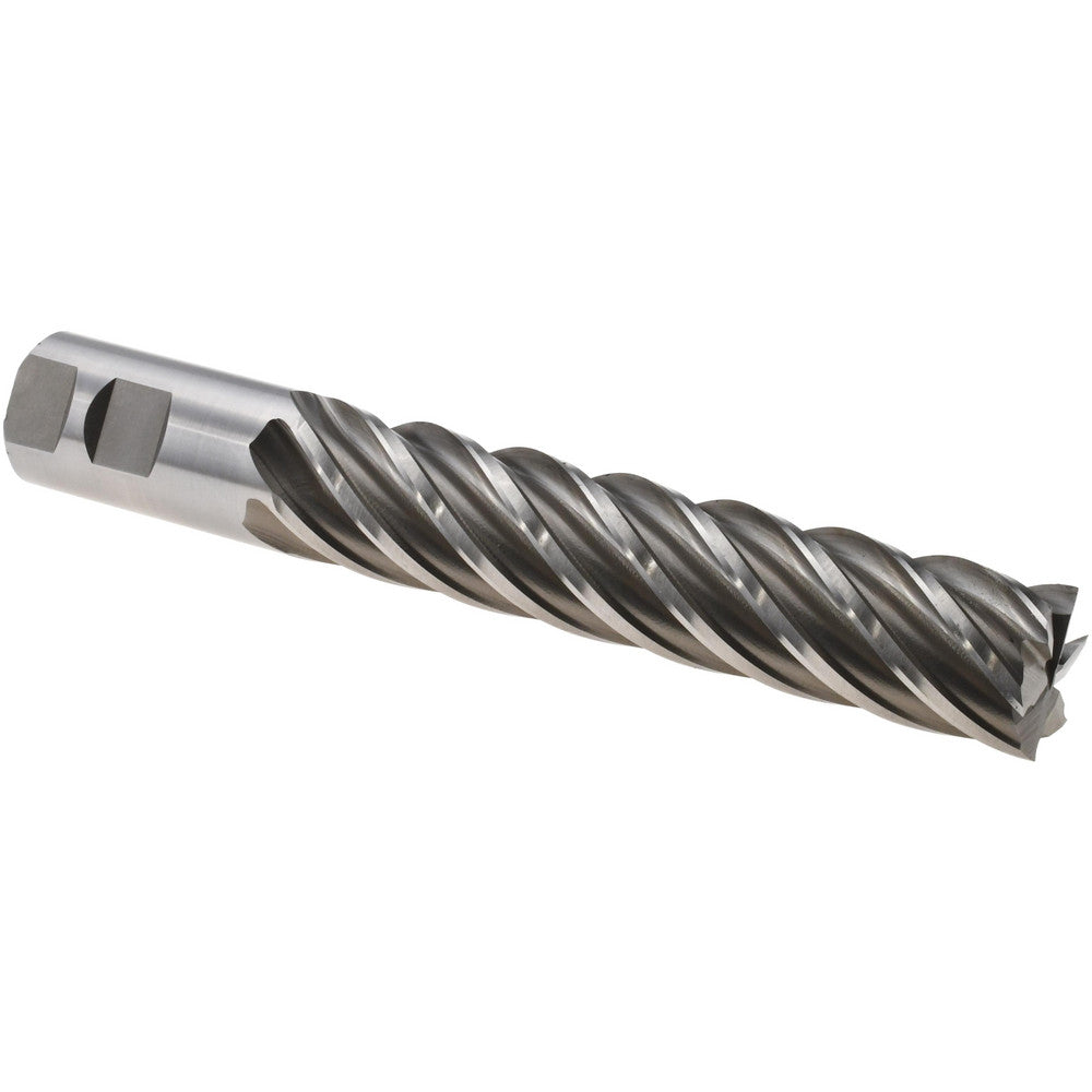 Value Collection 720-3617 Square End Mill 1-1/4" Dia, 6" LOC, 6 Flute, High Speed Steel