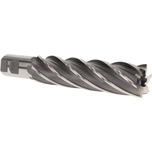 Value Collection 720-3619 Square End Mill 1-1/2" Dia, 6" LOC, 6 Flute, High Speed Steel