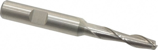 Value Collection 720-1205 Square End Mill 1/4" Dia, 1" LOC, 2 Flute, High Speed Steel