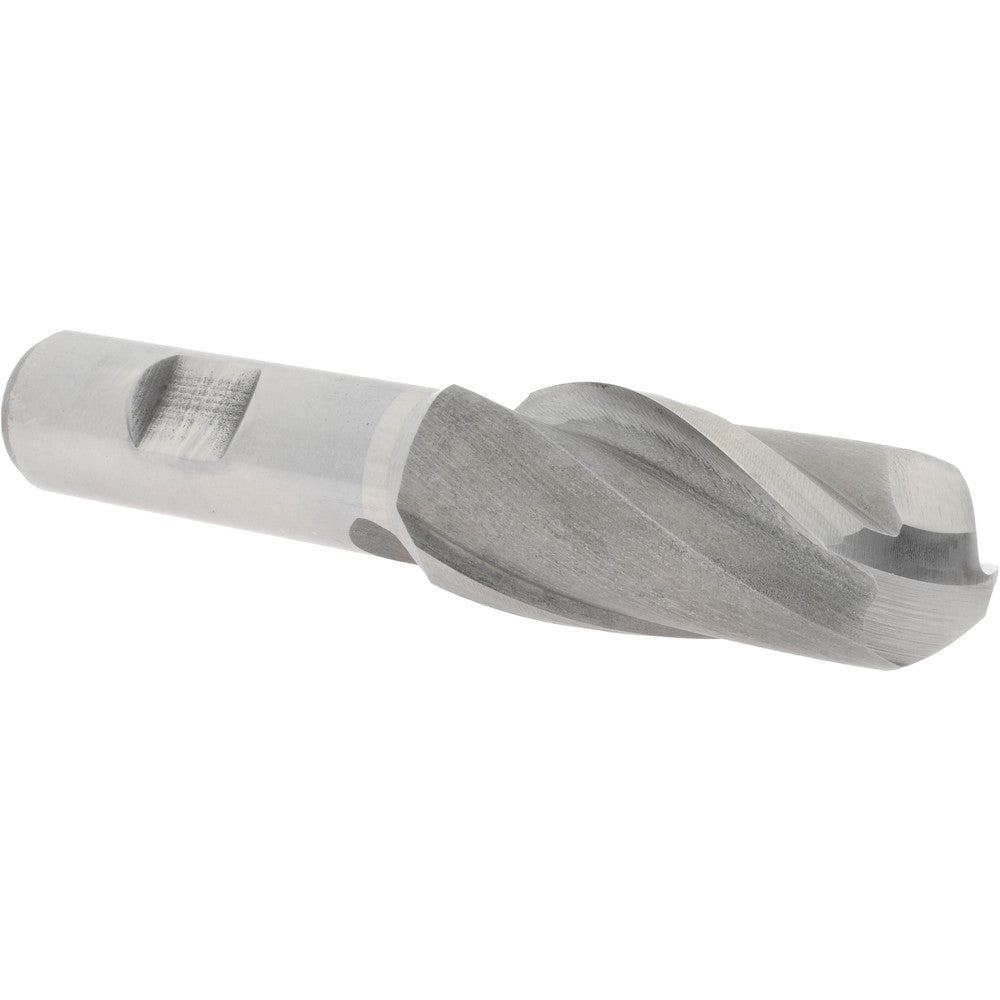 Value Collection 720-1433 Ball End Mill 1" Dia, 2-1/4" LOC, 2 Flute, High Speed Steel