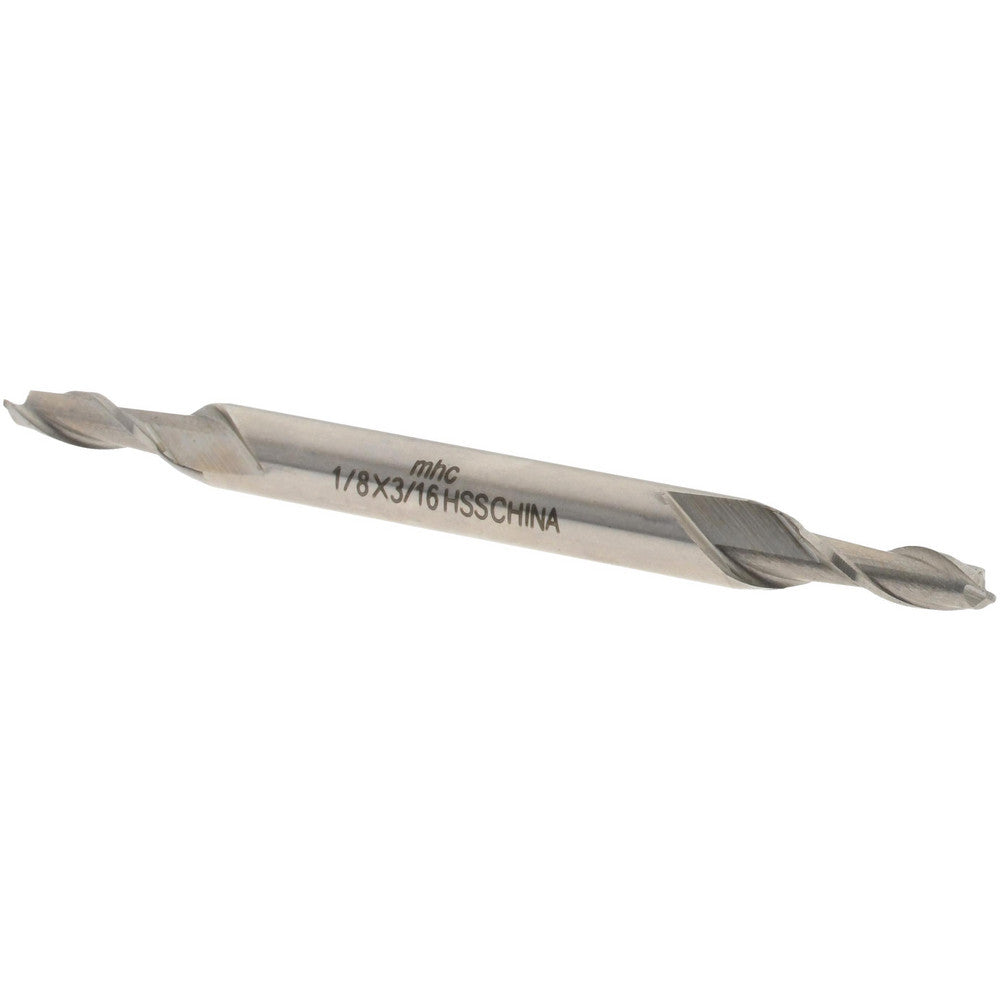 Value Collection 720-1642 Square End Mill 1/8" Dia, 3/8" LOC, 2 Flute, High Speed Steel