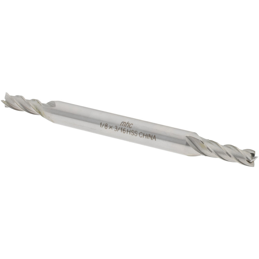 Value Collection 720-4326 Square End Mill 1/8" Dia, 3/8" LOC, 4 Flute, High Speed Steel