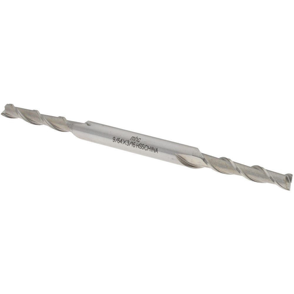 Value Collection 720-1662 Square End Mill 9/64" Dia, 3/4" LOC, 2 Flute, High Speed Steel
