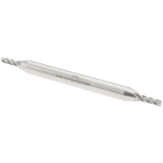 Value Collection 720-4338 Square End Mill 5/64" Dia, 1/4" LOC, 4 Flute, High Speed Steel