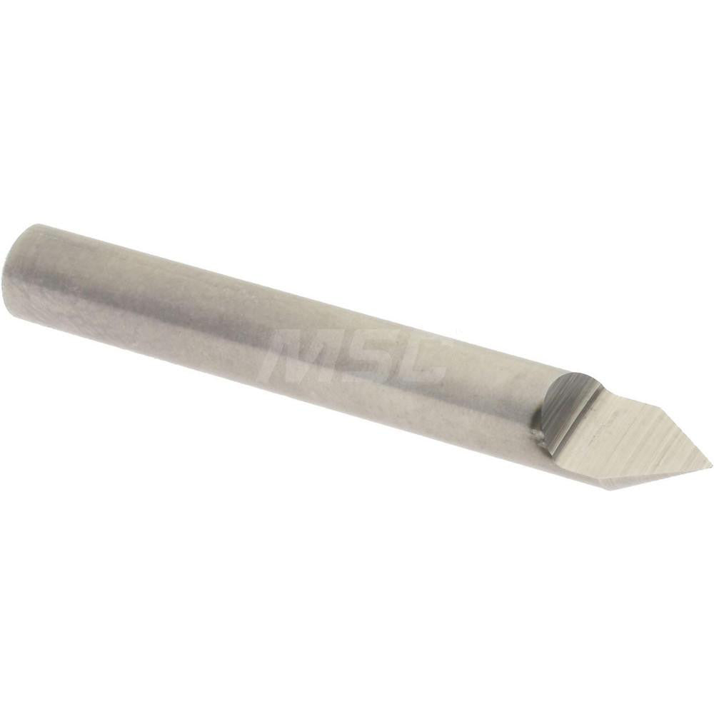 Accupro 01787126 Engraving Cutter 60 &deg, 3/16" Dia, Conical Point, Solid Carbide