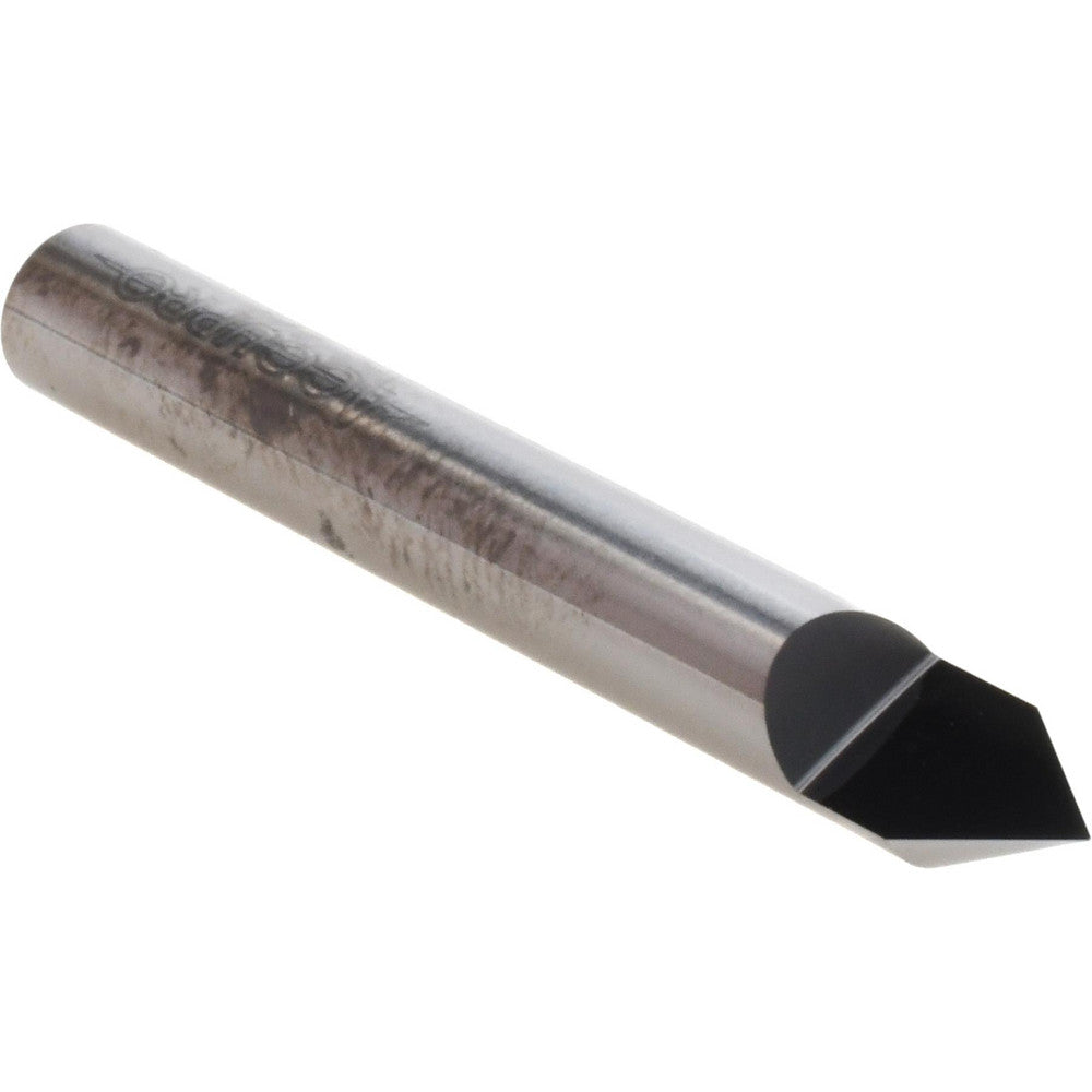 Accupro 01787167 Engraving Cutter 60 &deg, 1/4" Dia, Conical Point, Solid Carbide