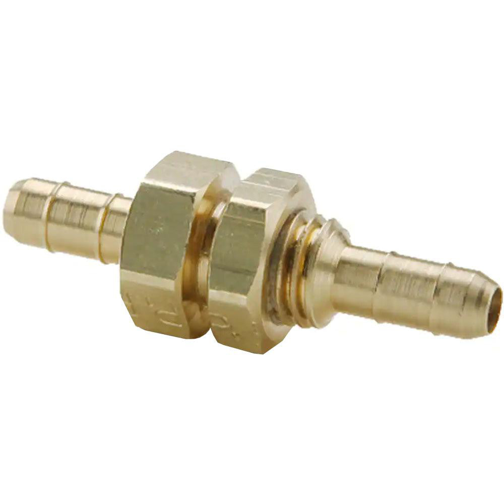 Parker 22BH-4-4 Barbed Tube Bulkhead Union Multiple Barbs, 5/16-24