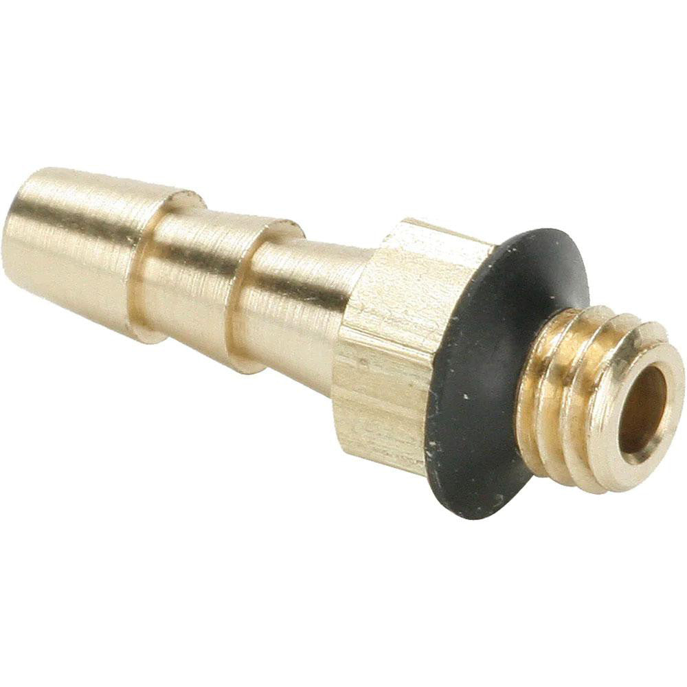 Parker 27-2 Barbed Tube Male Connector Multiple Barbs, 10-32 UNF