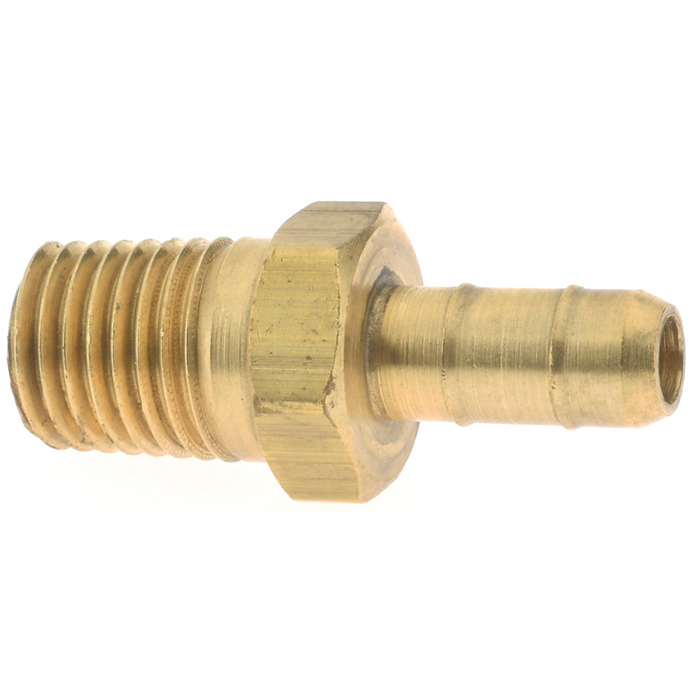 Parker 28-4-1 Barbed Tube Male Connector Multiple Barbs, 1/16-27