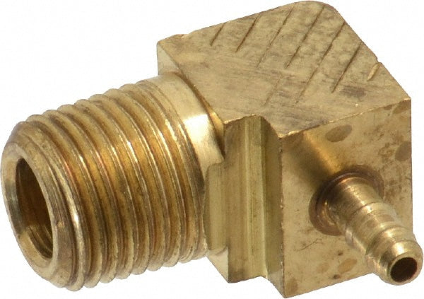 Parker 229-5/32-2 Barbed Tube Male Elbow Multiple Barbs, 1/8-27